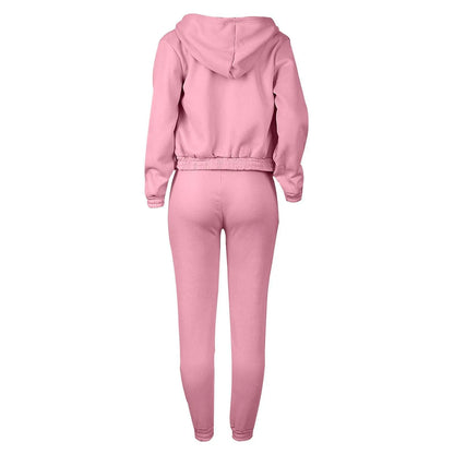 UrbanVibe Letter-Print Tracksuit